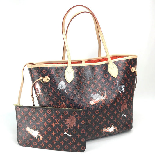 LOUIS VUITTON Tote Bag M44441 Monogram canvas Brown Transformed monogram Neverfull MM