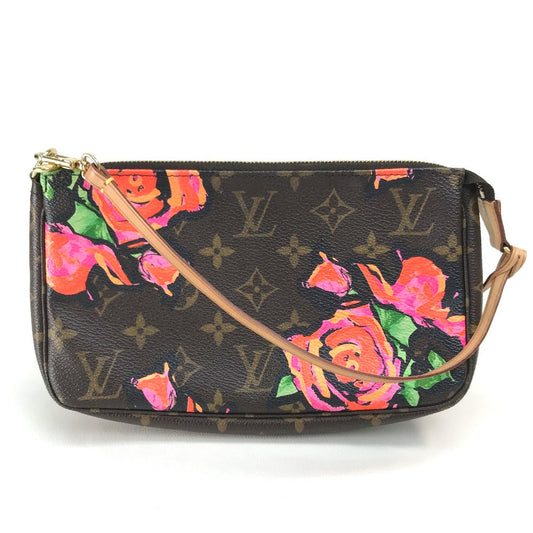 LOUIS VUITTON Pouch Monogram canvas Brown Monogram rose Pochette Accessoar Women