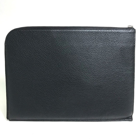 LOUIS VUITTON Clutch bag M67756 Taurillon Clemence Leather black LV Circle bag