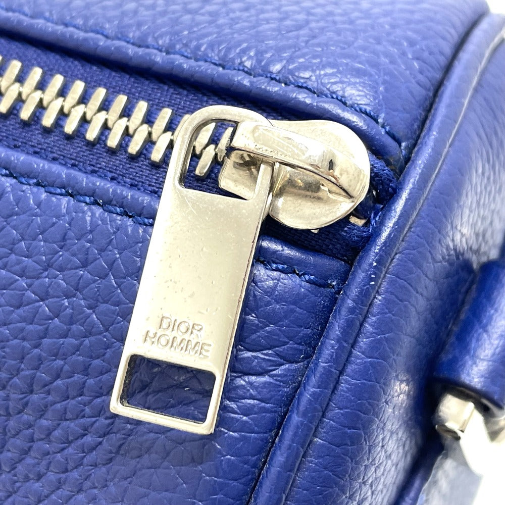 Dior Shoulder Bag leather blue Atelier Roller bag mens