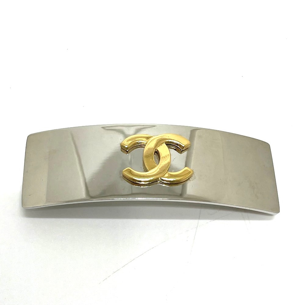 CHANEL Valletta metal Silver / Gold CC COCO Mark Hair accessories Women