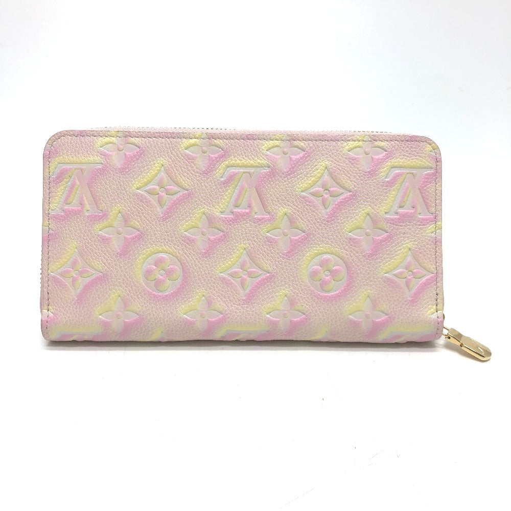 LOUIS VUITTON Long Wallet Purse M81299 Monogram Ann Platt Leather pink Monogram Ann Platt Wallet Women
