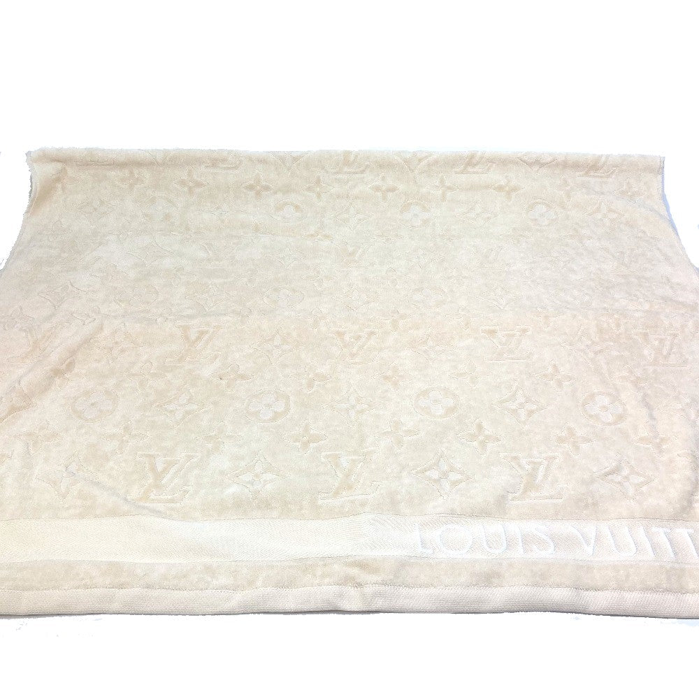 LOUIS VUITTON towel M77516 cotton Beige type Monogram Dora Du Bain LV Vacation unisex(Unisex)