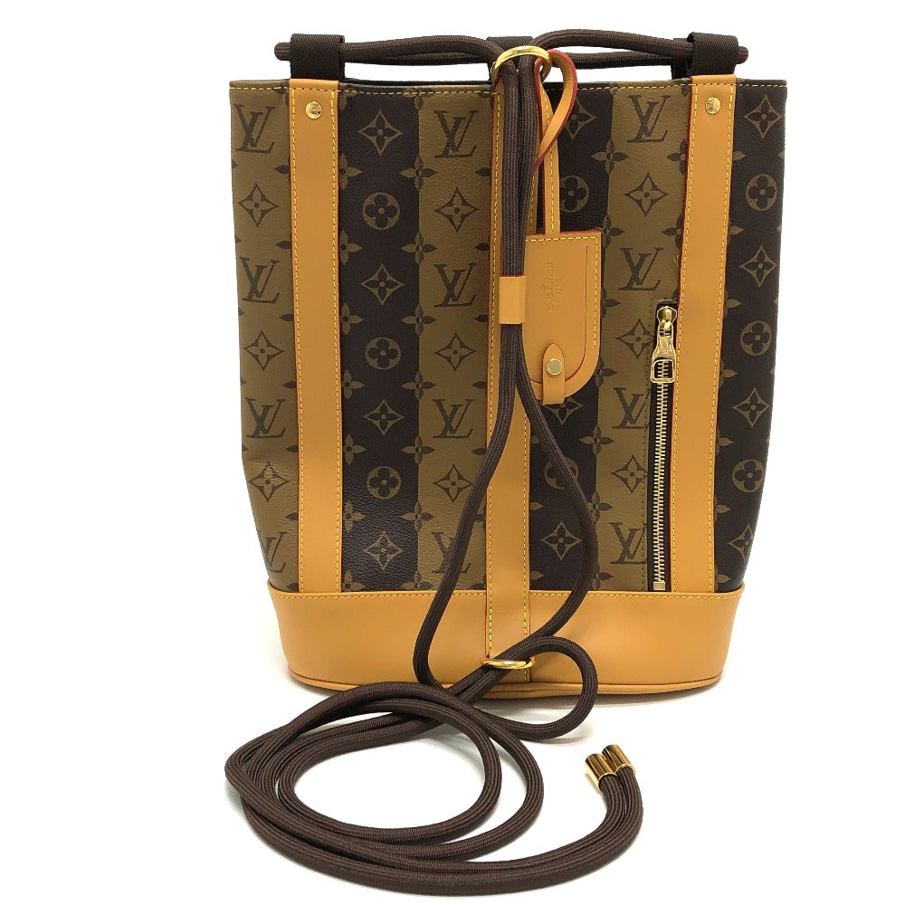 LOUIS VUITTON Shoulder Bag M45968 Monogram canvas Brown Monogram Randonnee Messenger Stripe