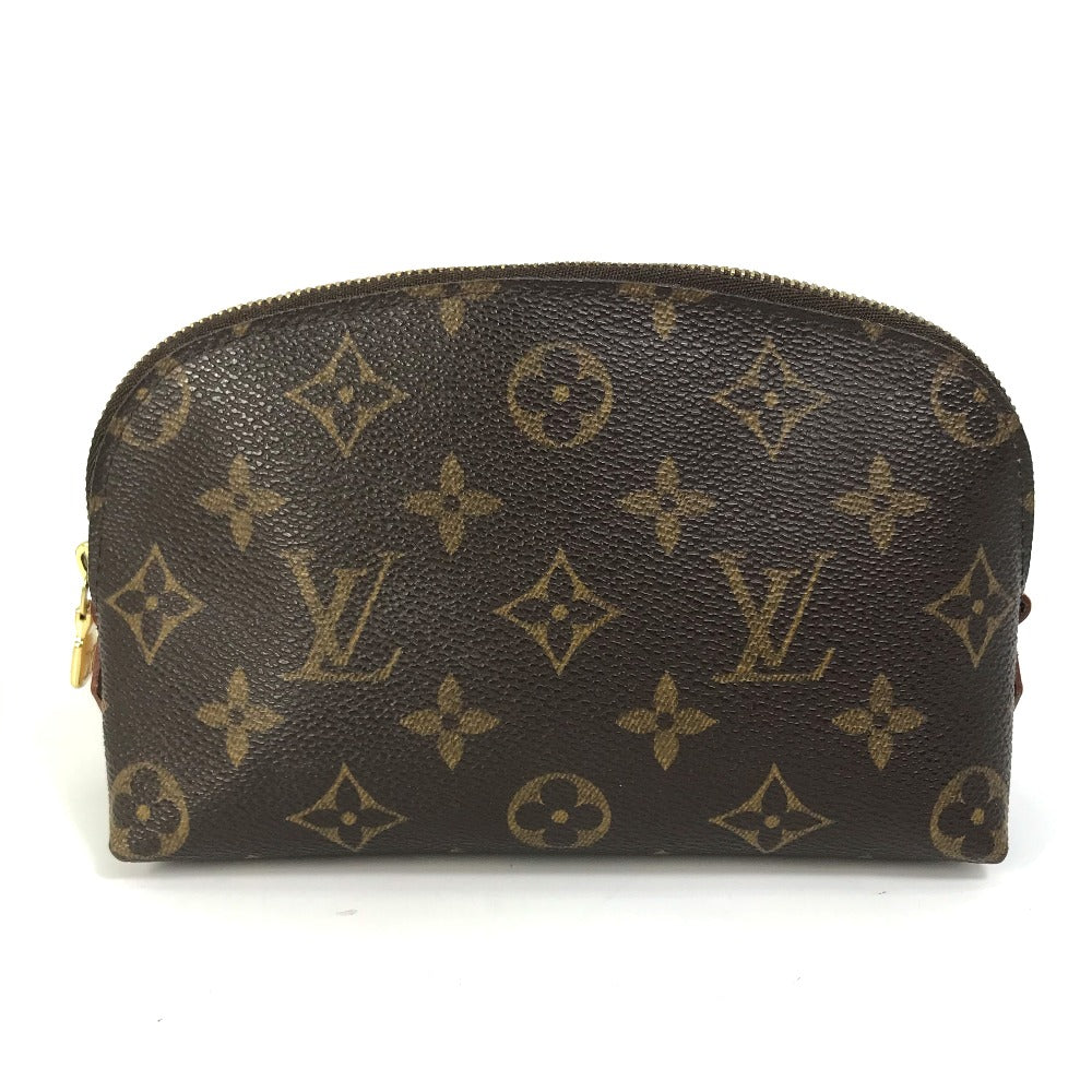 LOUIS VUITTON Pouch Monogram canvas Brown Monogram Pochette Cosmetic Women