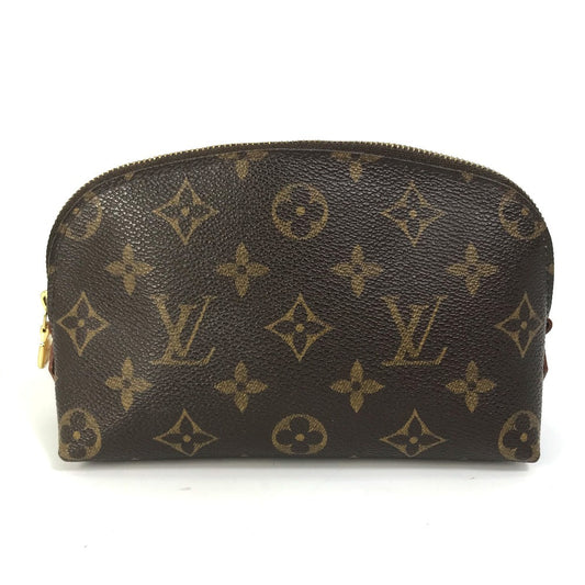 LOUIS VUITTON Pouch Monogram canvas Brown Monogram Pochette Cosmetic Women