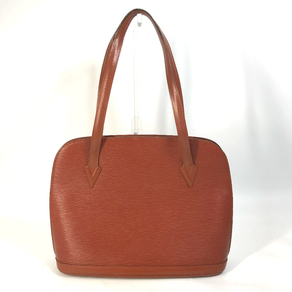 LOUIS VUITTON Shoulder Bag Epi Leather Brown Epi Ryu Sac Women