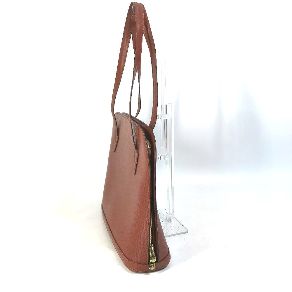 LOUIS VUITTON Shoulder Bag Epi Leather Brown Epi Ryu Sac Women