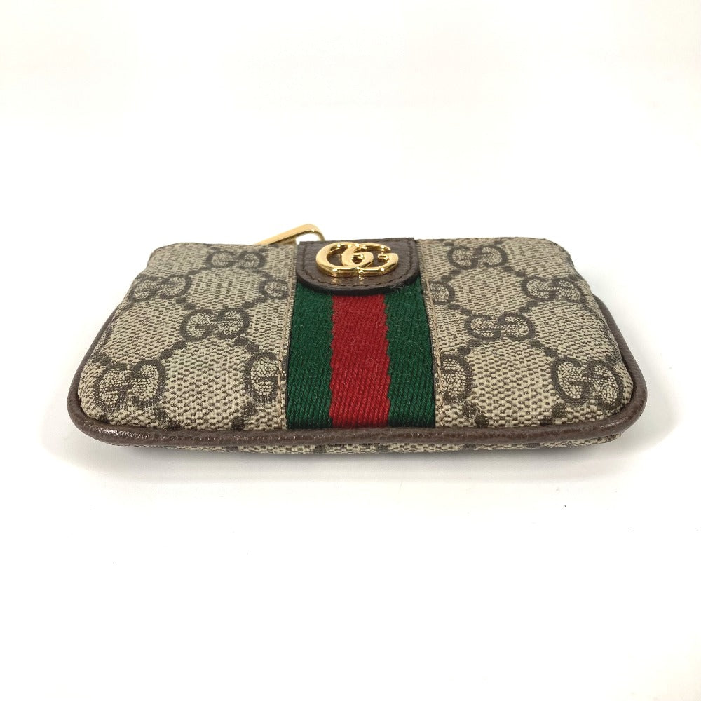 GUCCI Key case Key holder  671722 GG Supreme Canvas beige GG Supreme Ofidia Women