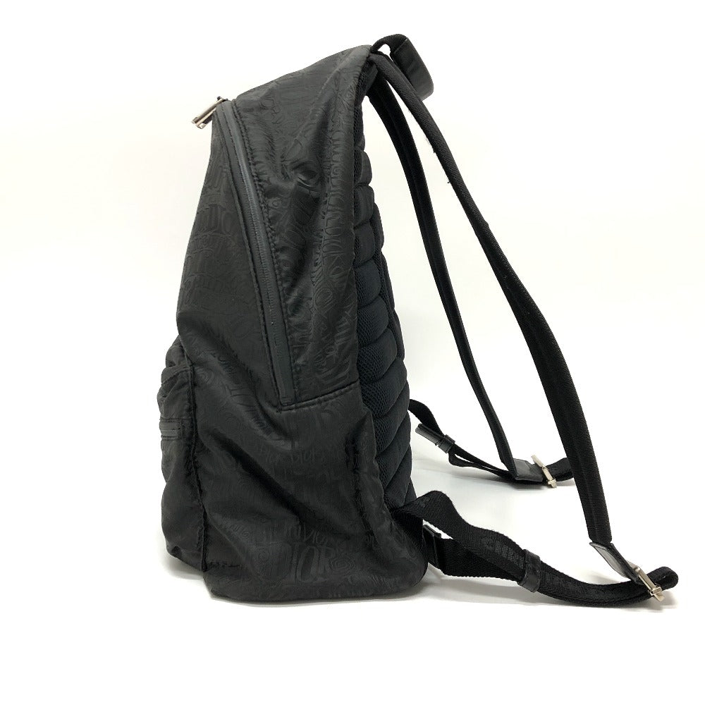 Dior Backpack 1PEBA064 Nylon / leather black Dior xStussy collaboration unisex(Unisex)