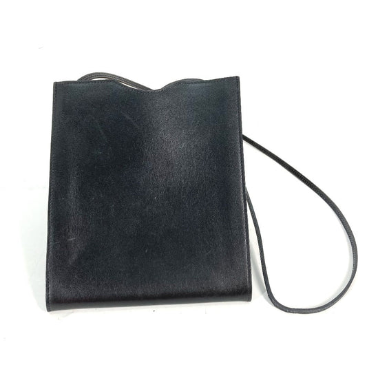 HERMES Shoulder Bag Box scarf black Onimetu Women Used