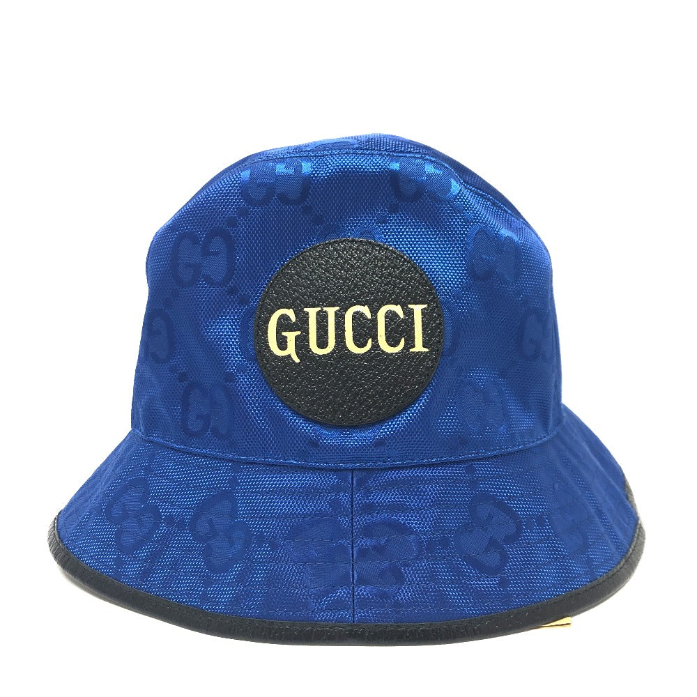 GUCCI hat 627115 Nylon blue Off The Grid mens L