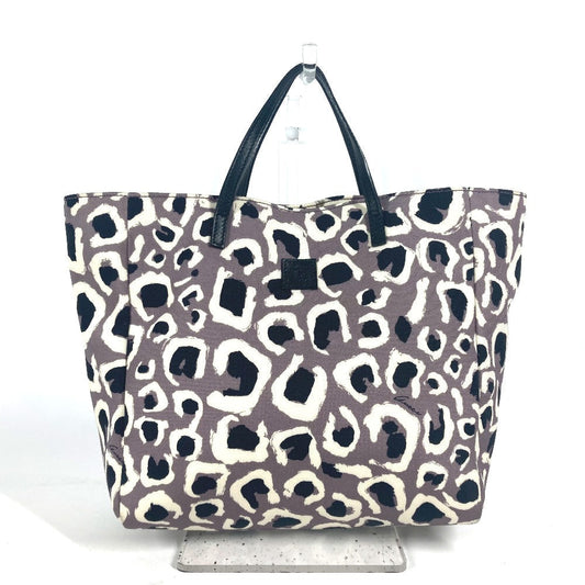 GUCCI Tote Bag 284721 Nylon / leather purple Children's Kids leopard leopard leopard