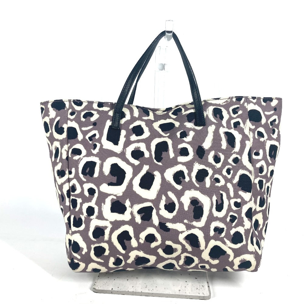 GUCCI Tote Bag 284721 Nylon / leather purple Children's Kids leopard leopard leopard