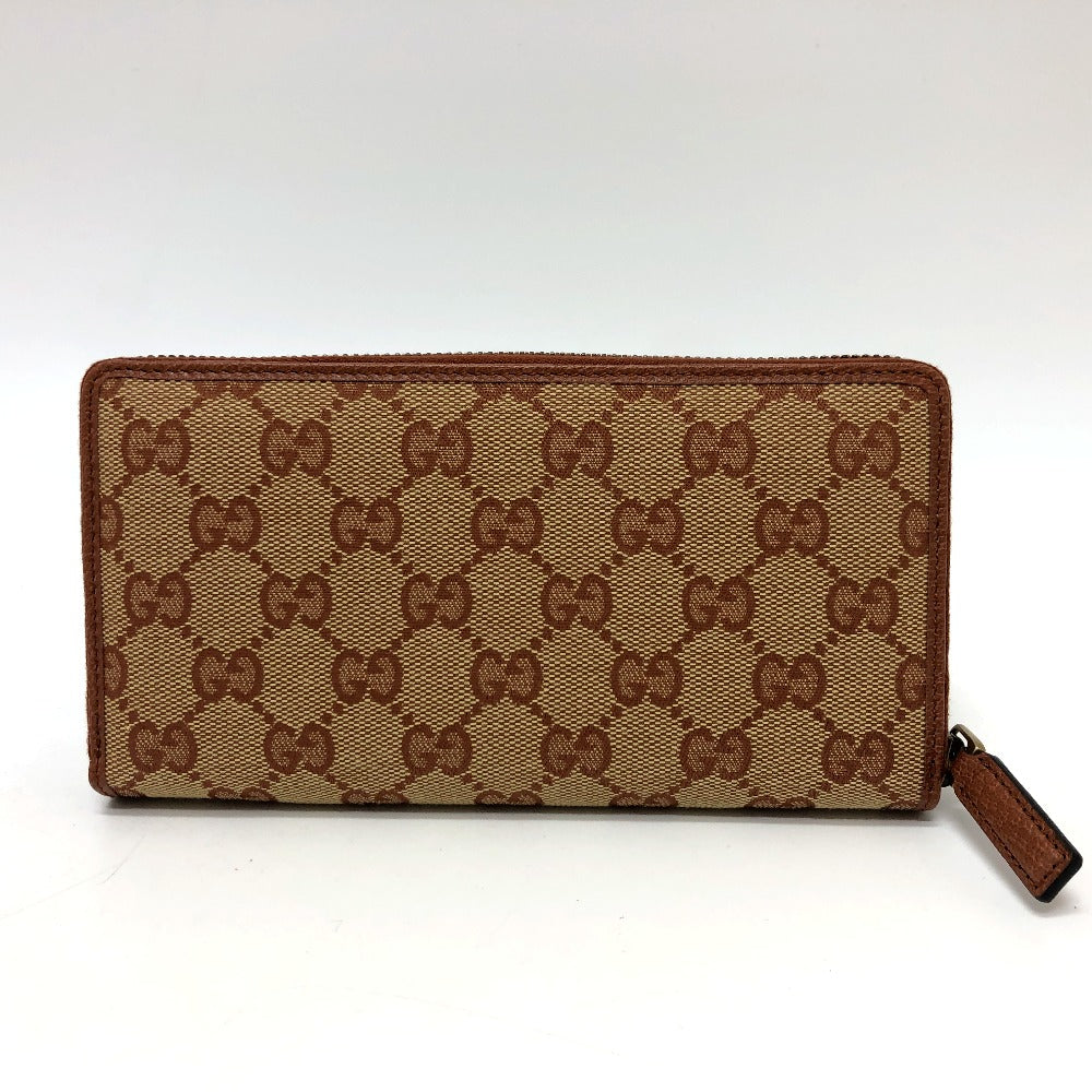 GUCCI Long Wallet Purse 547791 GG canvas / leather beige GG New York Yankees collaboration NY Women