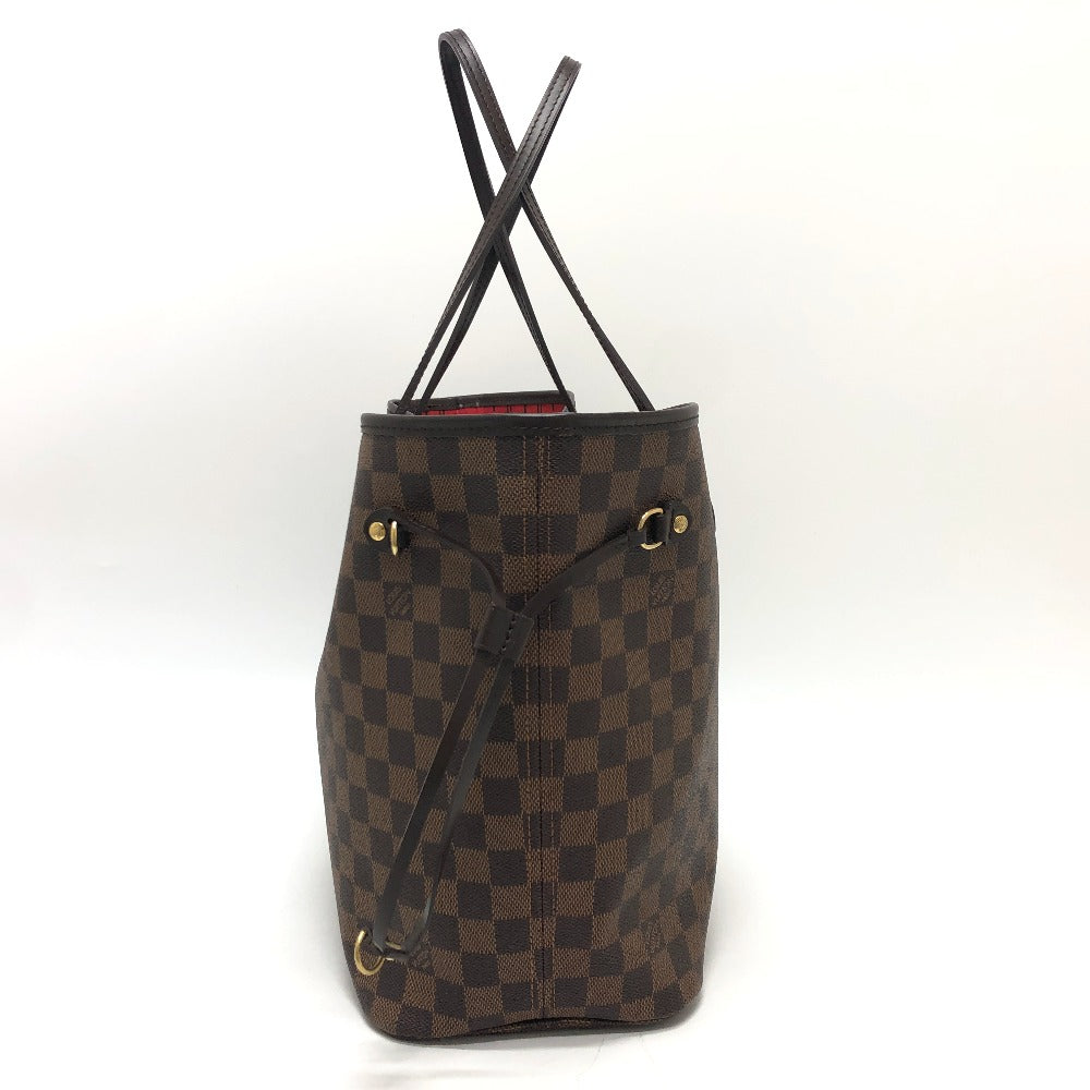 LOUIS VUITTON Tote Bag Damier canvas Brown Damier Neverfull MM unisex(Unisex)