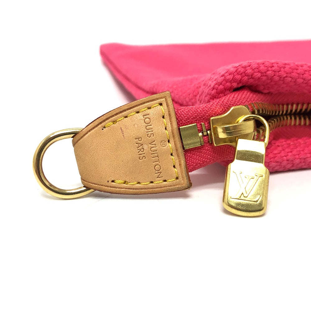 LOUIS VUITTON Pouch M40065 canvas pink Antigua Pochette Platt GM Women