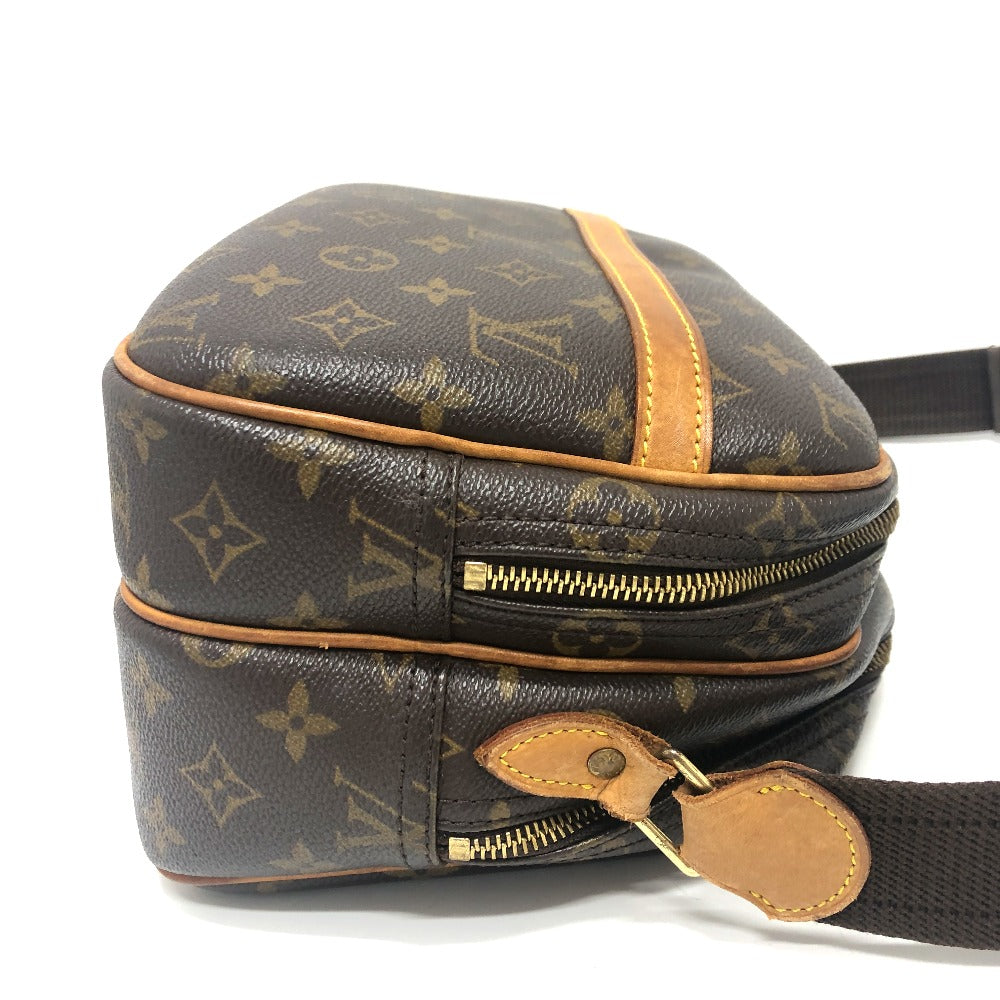 LOUIS VUITTON Shoulder Bag Monogram canvas Brown Monogram Reporter PM Women