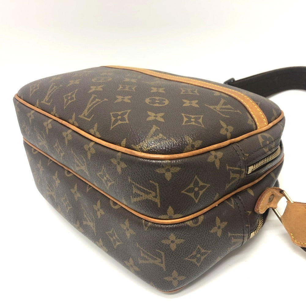 LOUIS VUITTON Shoulder Bag Monogram canvas Brown Monogram Reporter PM Women