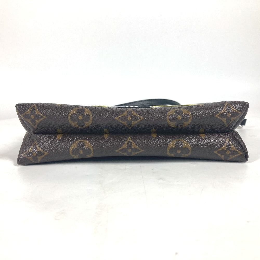 LOUIS VUITTON Shoulder Bag M43532 Monogram Canvas, Epi Leather black Epi Monogram Kansai Yamamoto pochette kabuki mask Women