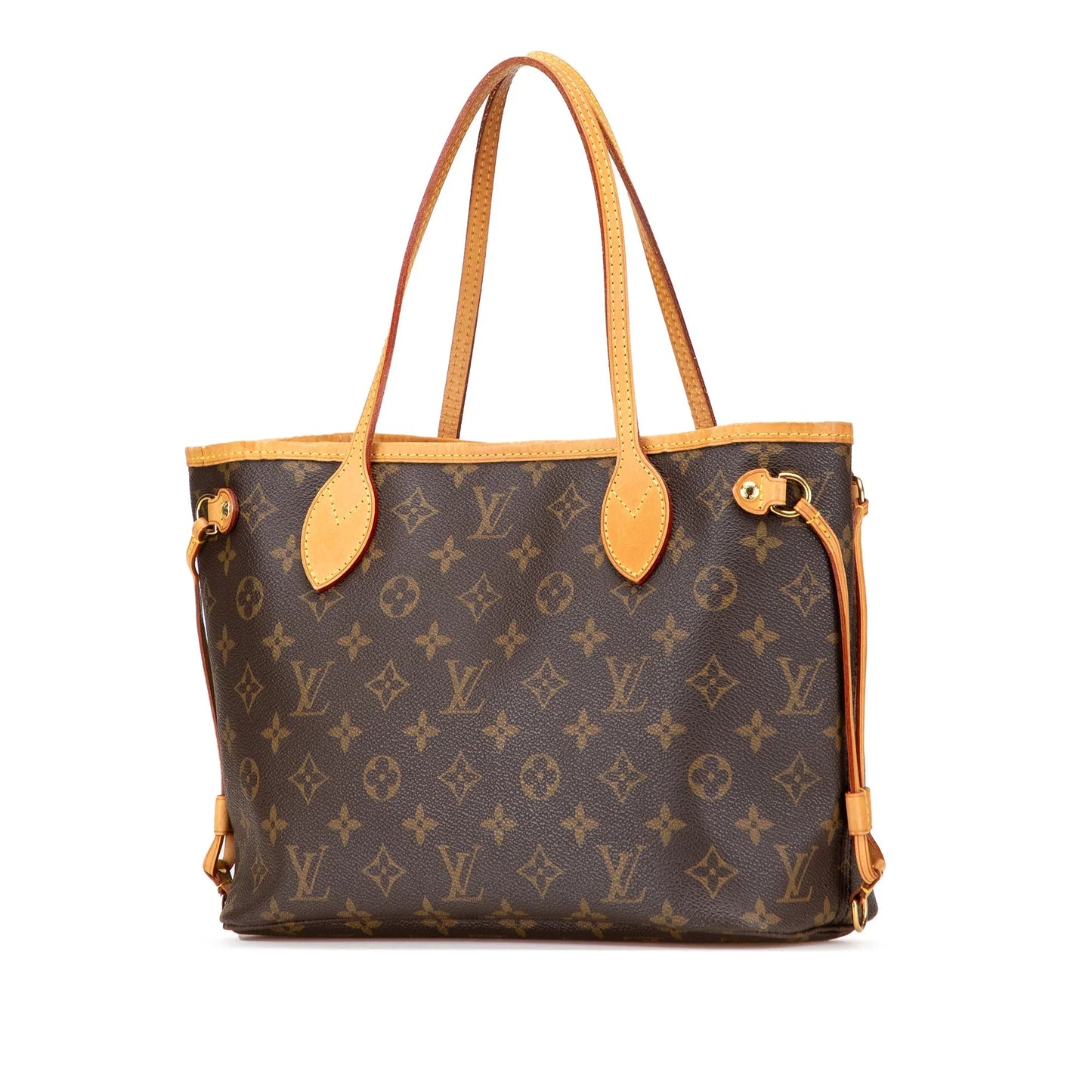 Brown Louis Vuitton Monogram Neverfull PM Tote Bag