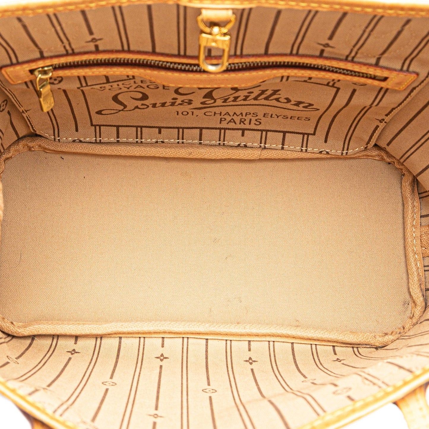 Brown Louis Vuitton Monogram Neverfull PM Tote Bag