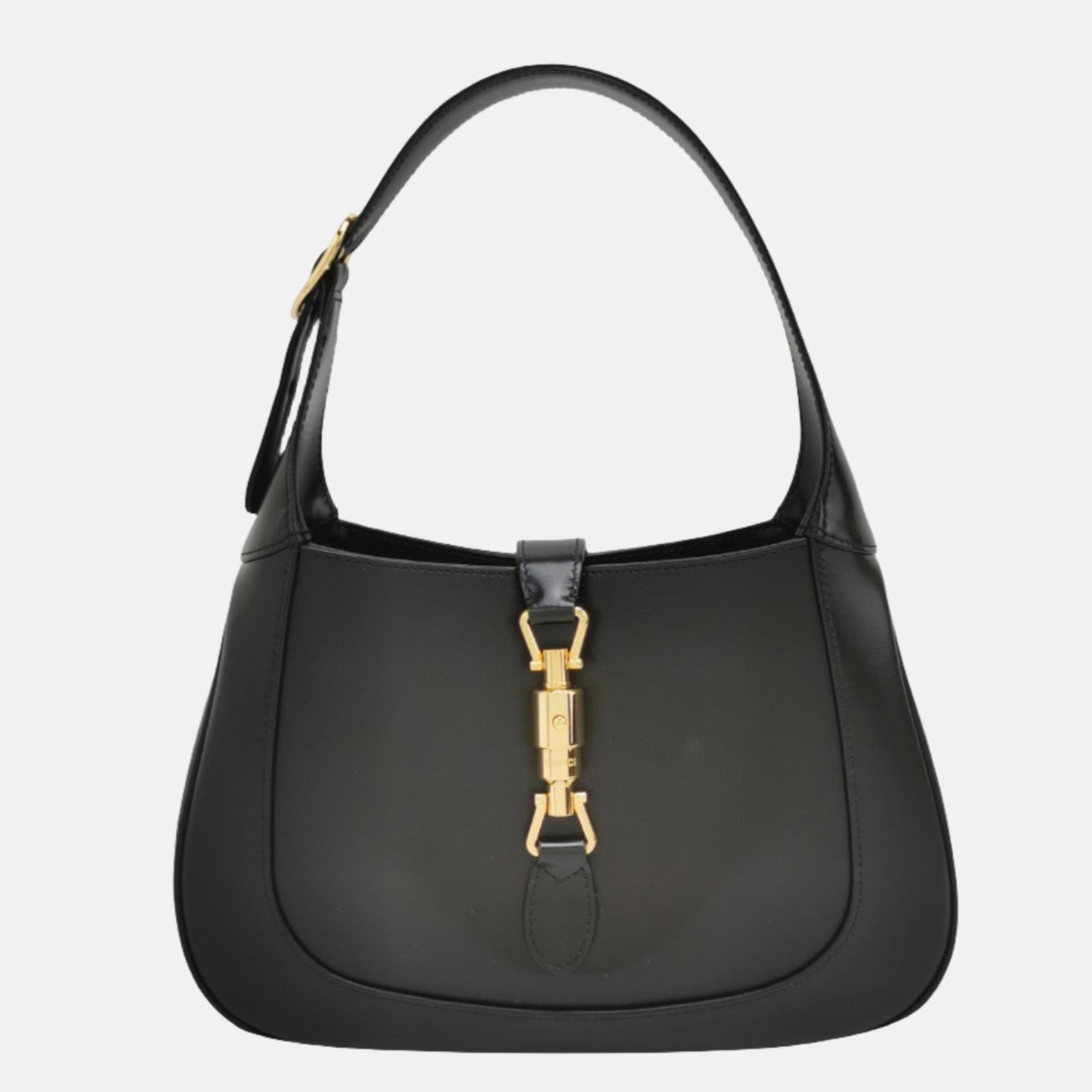 Gucci Jackie 1961 Black Leather Bag Small without Strap