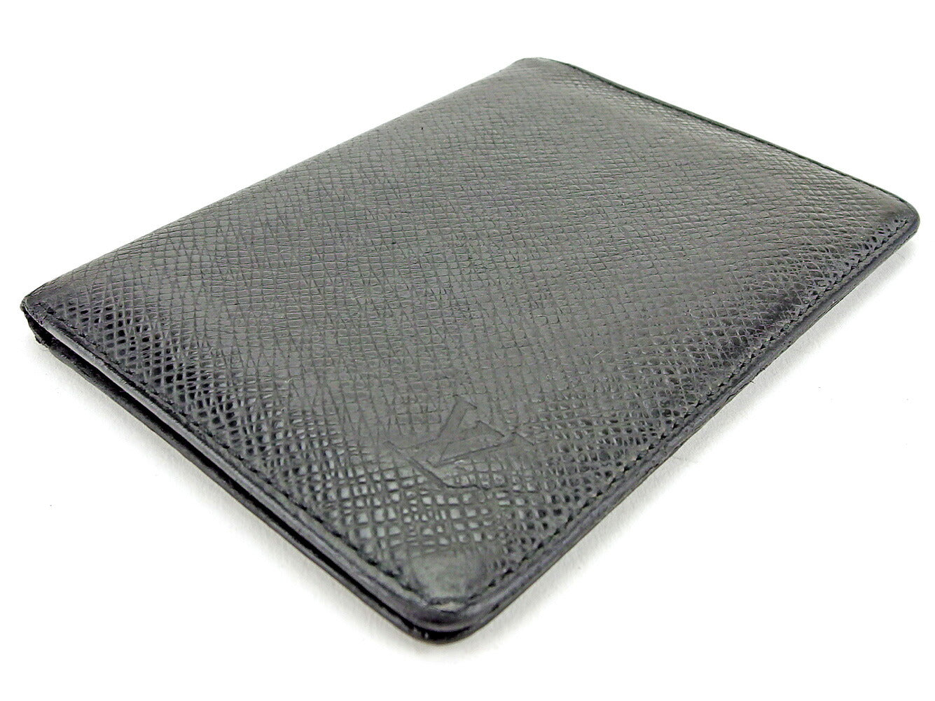 LOUIS VUITTON Pass case M30492 Aldoise (Black) Porto 2 Cult Vertical