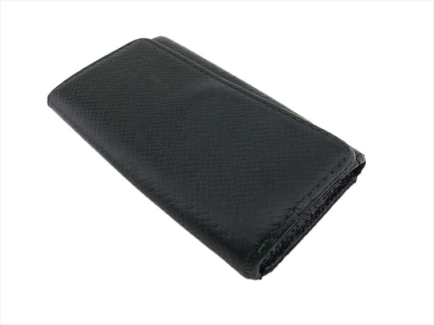 LOUIS VUITTON Key case Key holder  M30524 Green Silver Multicles4