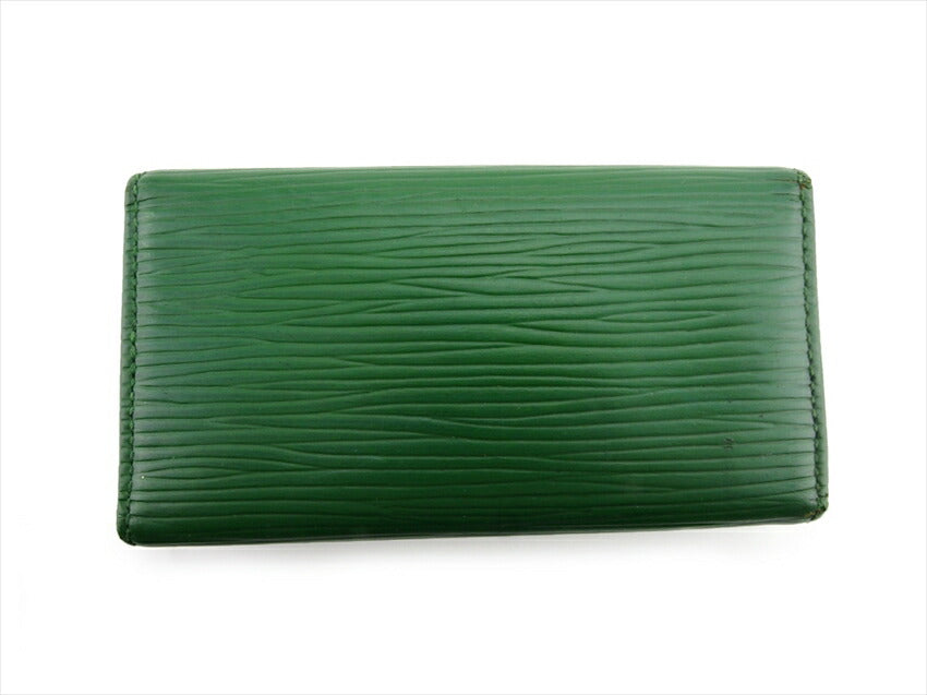 LOUIS VUITTON Key case Key holder  M63824 Green gold Multicles4