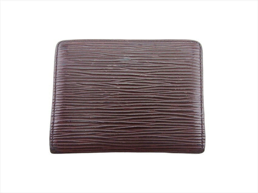 LOUIS VUITTON Coin case M6330D Epi Leather mocha Ludlow