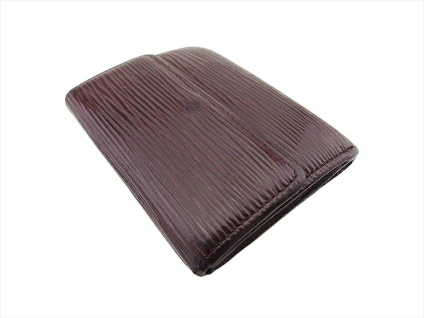 LOUIS VUITTON Coin case M6330D Epi Leather mocha Ludlow