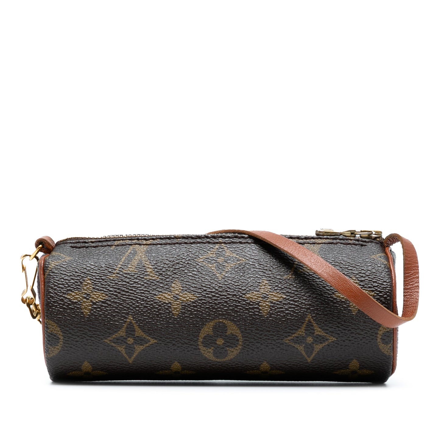 Brown Louis Vuitton Monogram Papillon Pochette Handbag