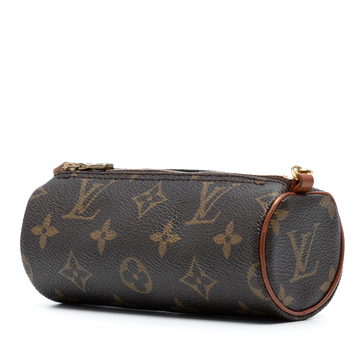 Brown Louis Vuitton Monogram Papillon Pochette Handbag