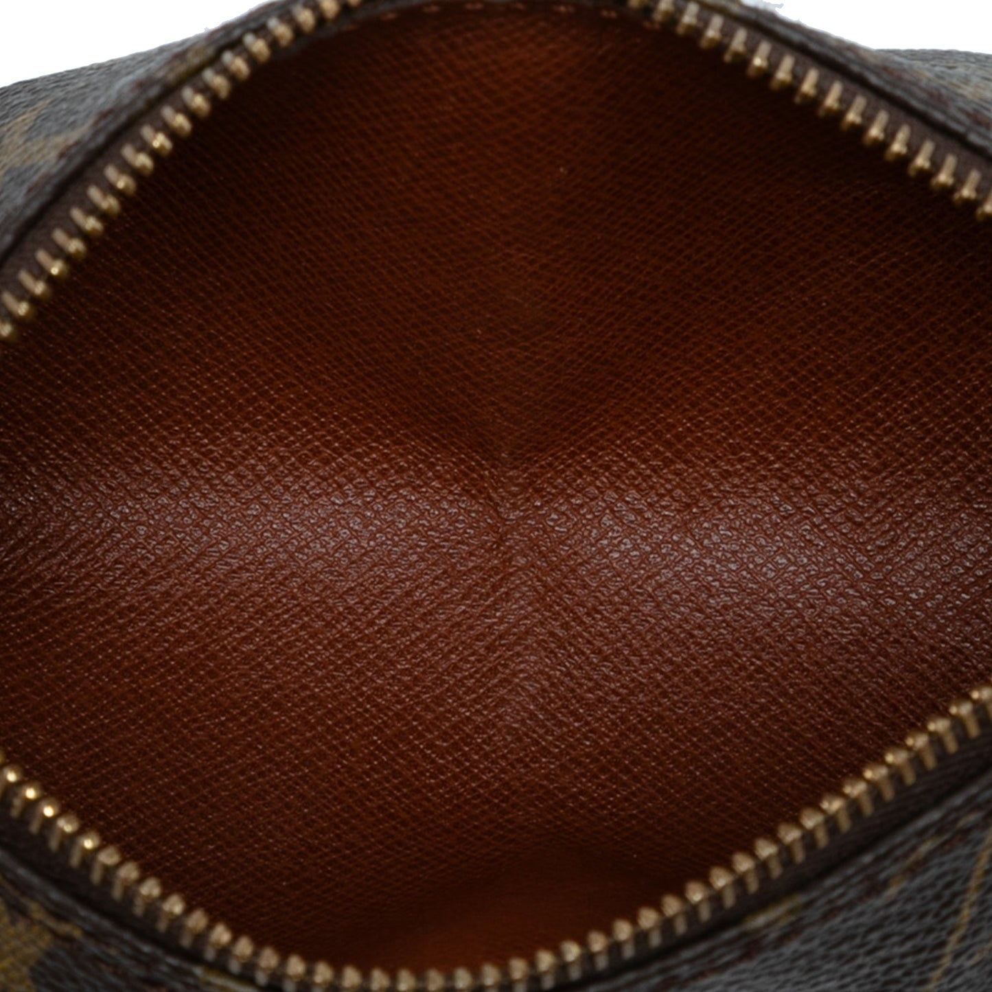 Brown Louis Vuitton Monogram Papillon Pochette Handbag