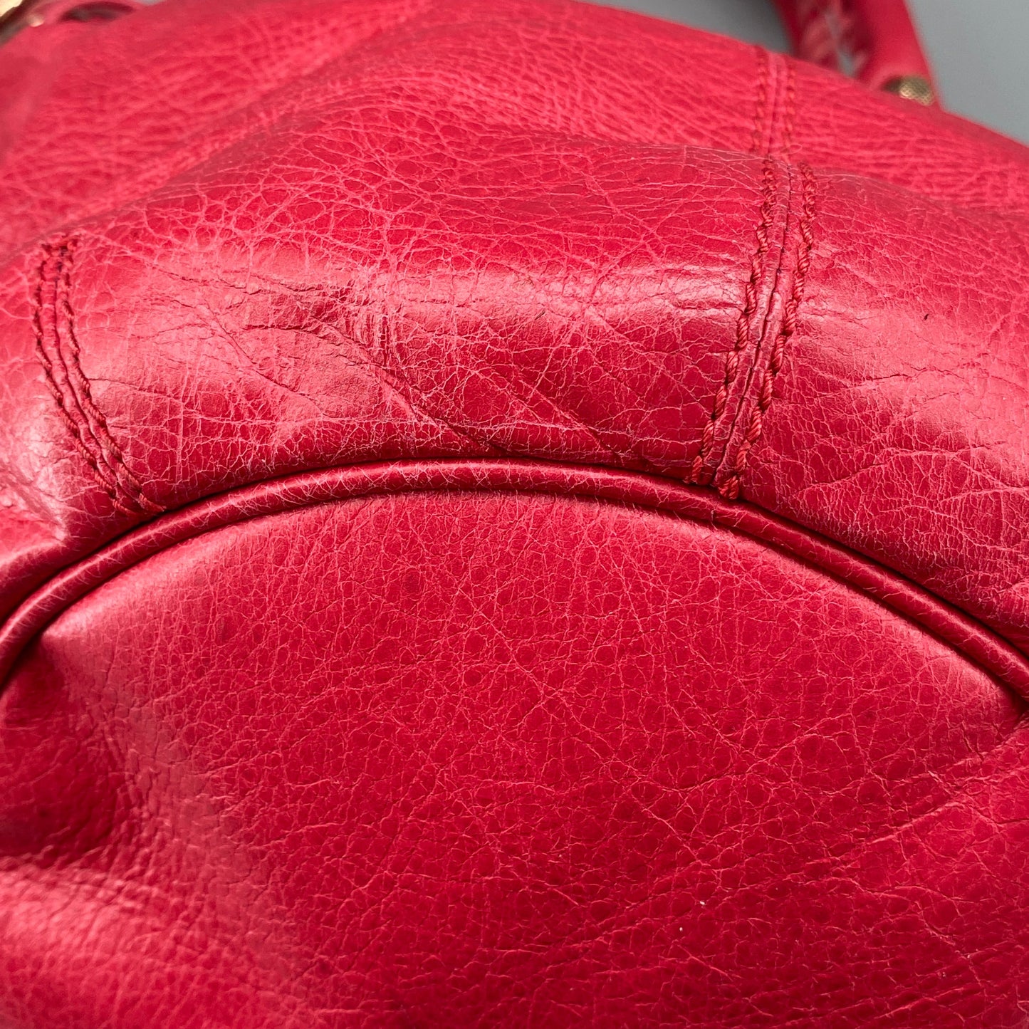 Balenciaga Giant Pompon Bag Pink