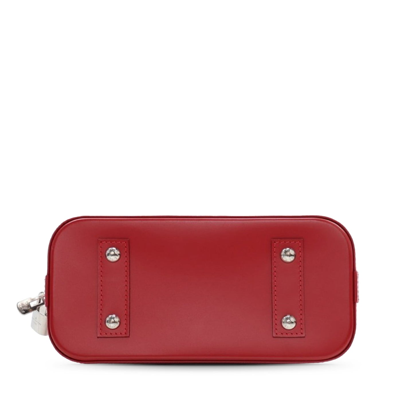 Red Louis Vuitton Epi Alma BB Satchel