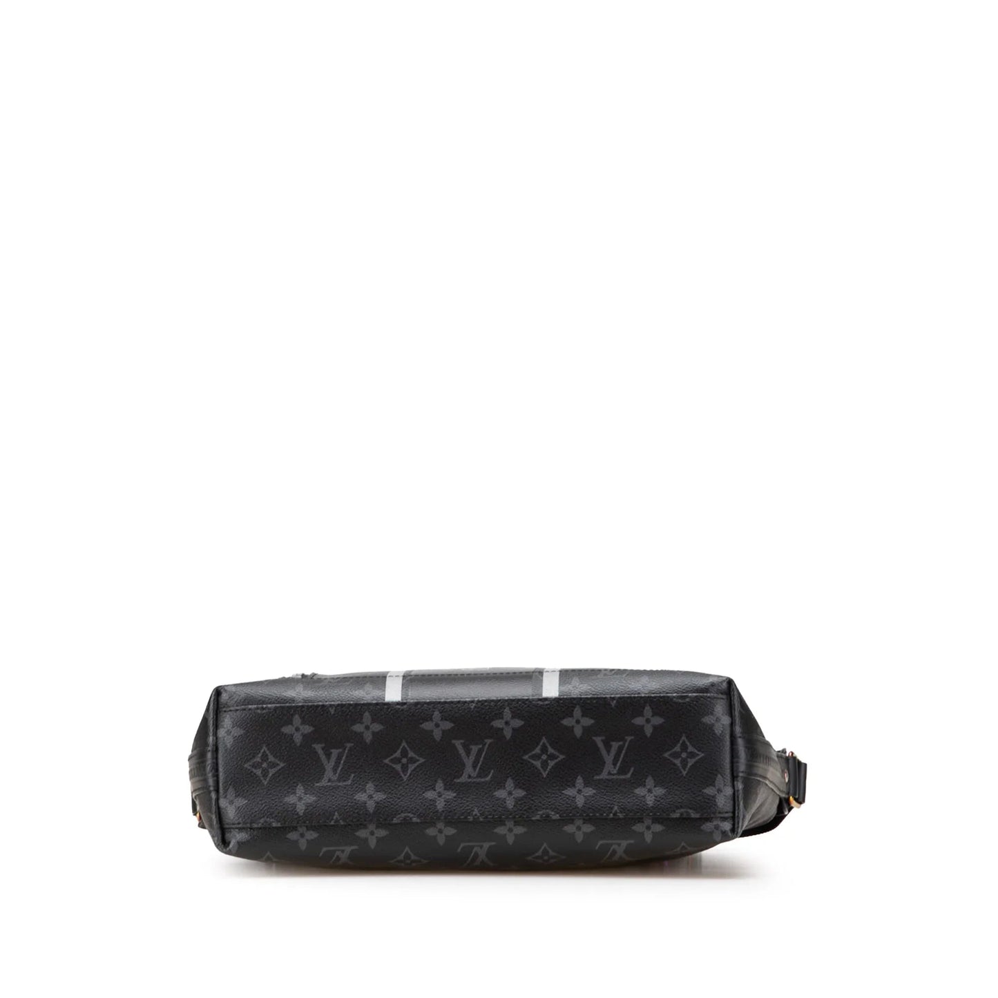 Black Louis Vuitton Fragment Monogram Eclipse Flash Apollo Messenger PM Crossbody Bag