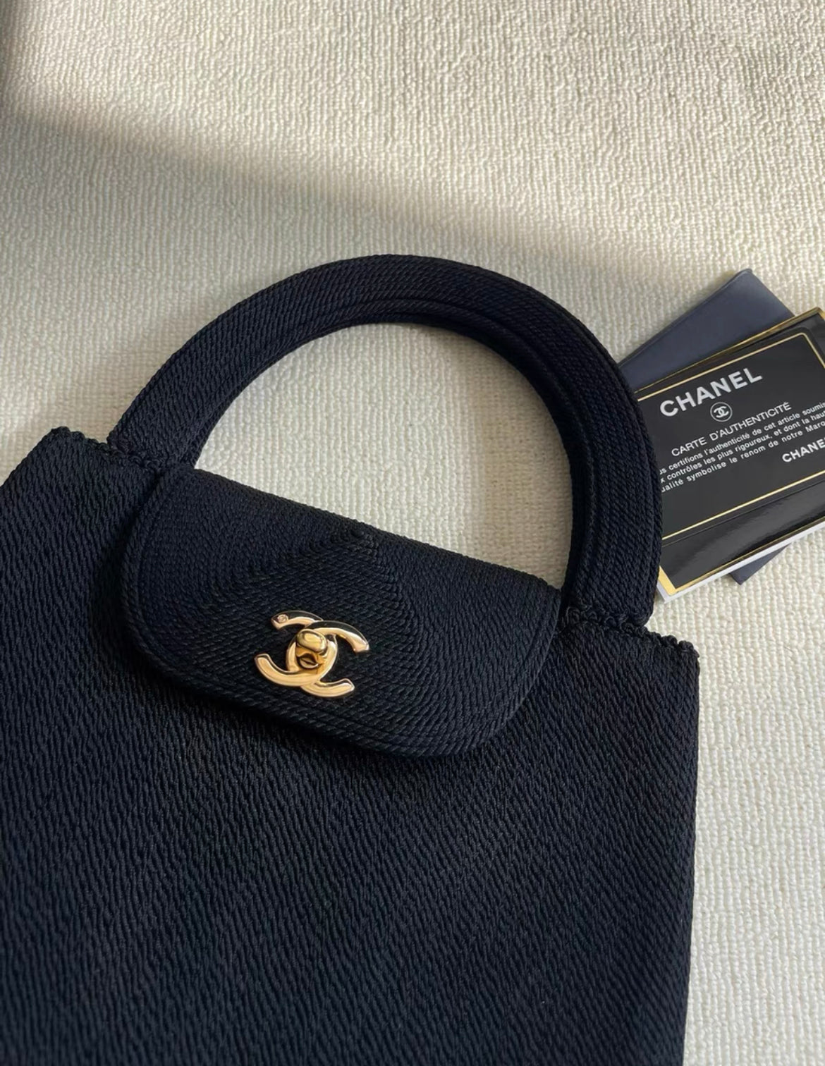 CHANEL  ROPED SILK RAFFIA MINI KELLY BAG EVENING 1997 24K GOLD HARDWARE