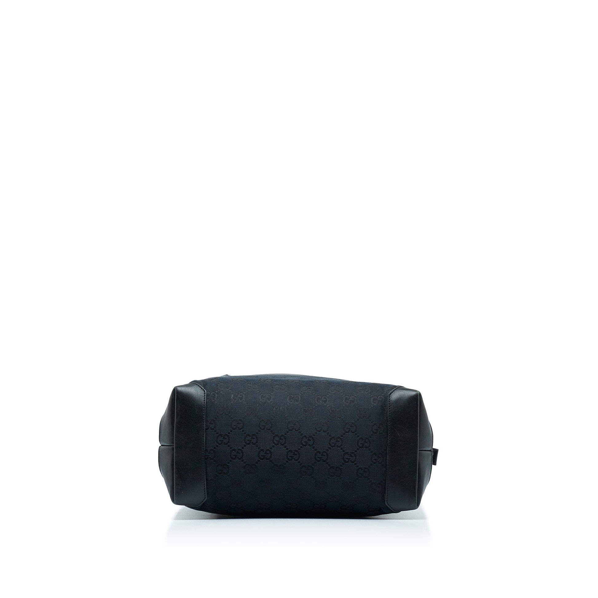Gucci Web Black Canvas Tote