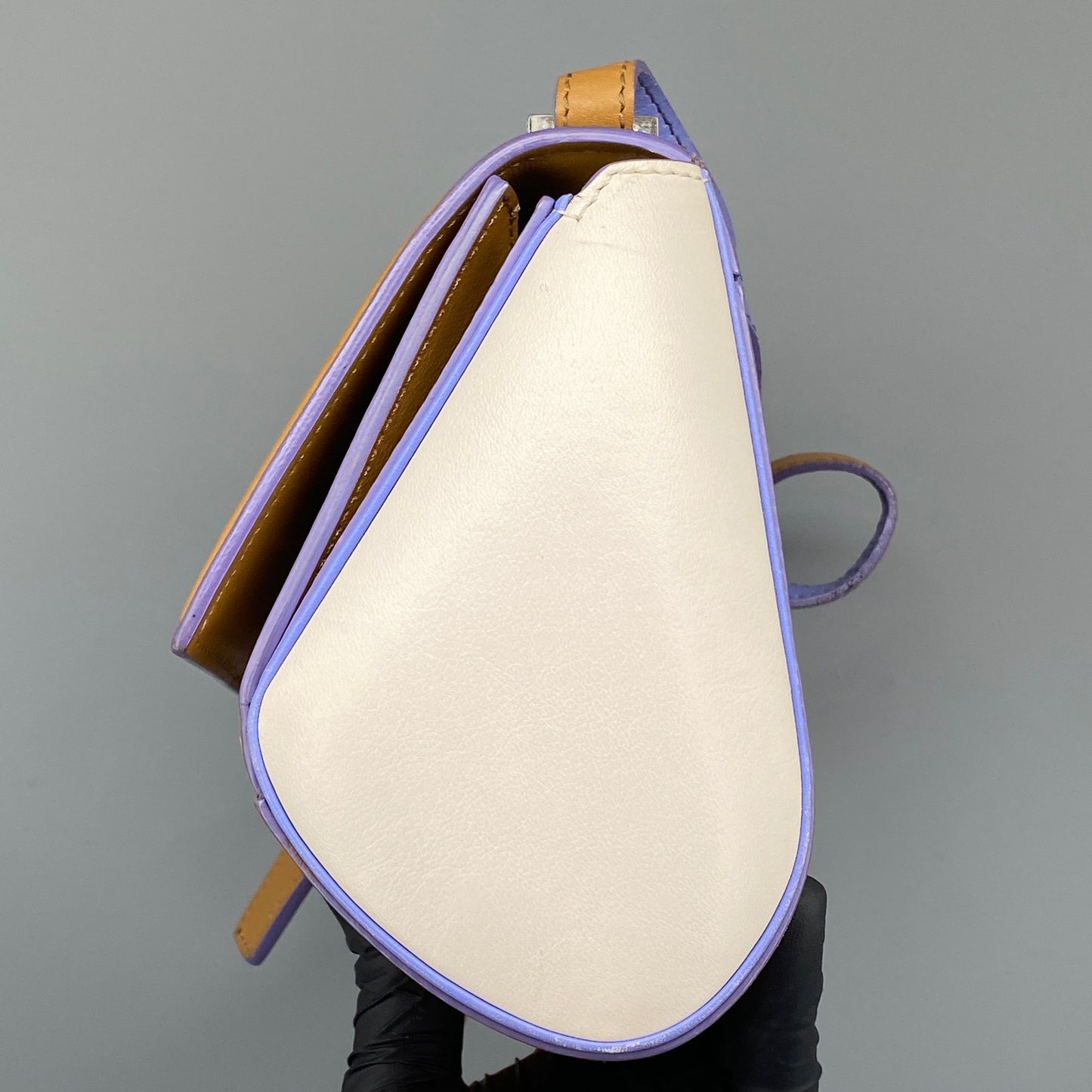 Givenchy Pandora Pure Crossbody Bag Caramel Purple White