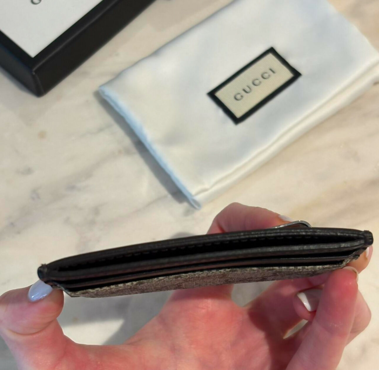 MenÂs Gucci Card Wallets