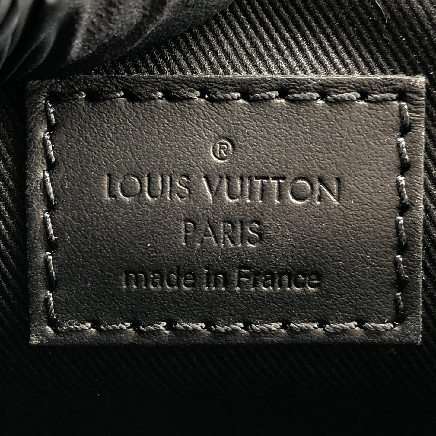 Louis Vuitton Monogram Taurillon Leather Steamer Crossbody Bag Black