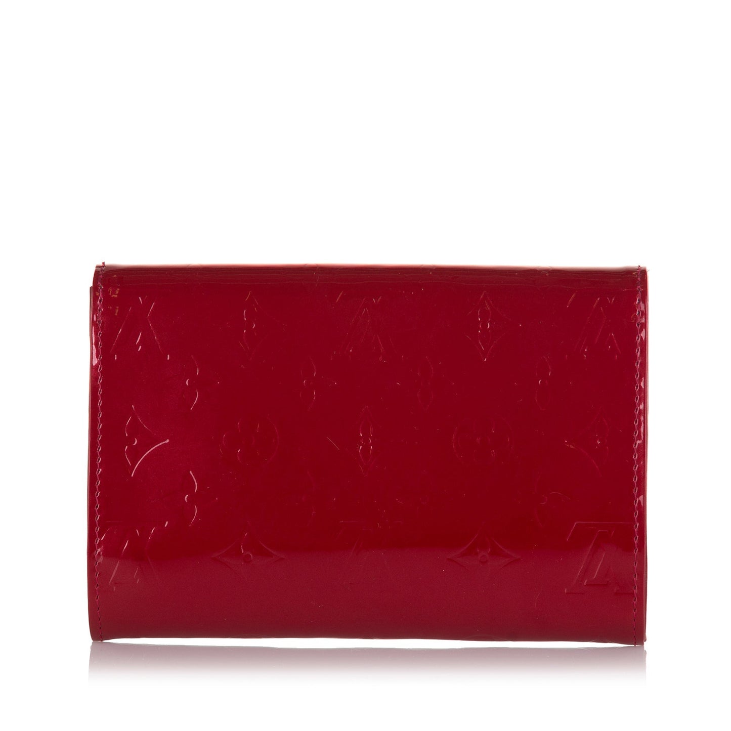 Louis Vuitton Bel Air Pochette Red Monogram Vernis Clutch