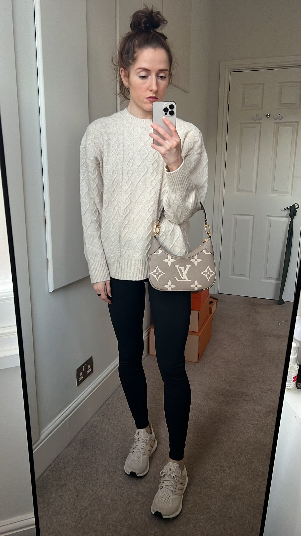 Louis Vuitton Bagatelle Bicolour Empreinte (RRP £1930)