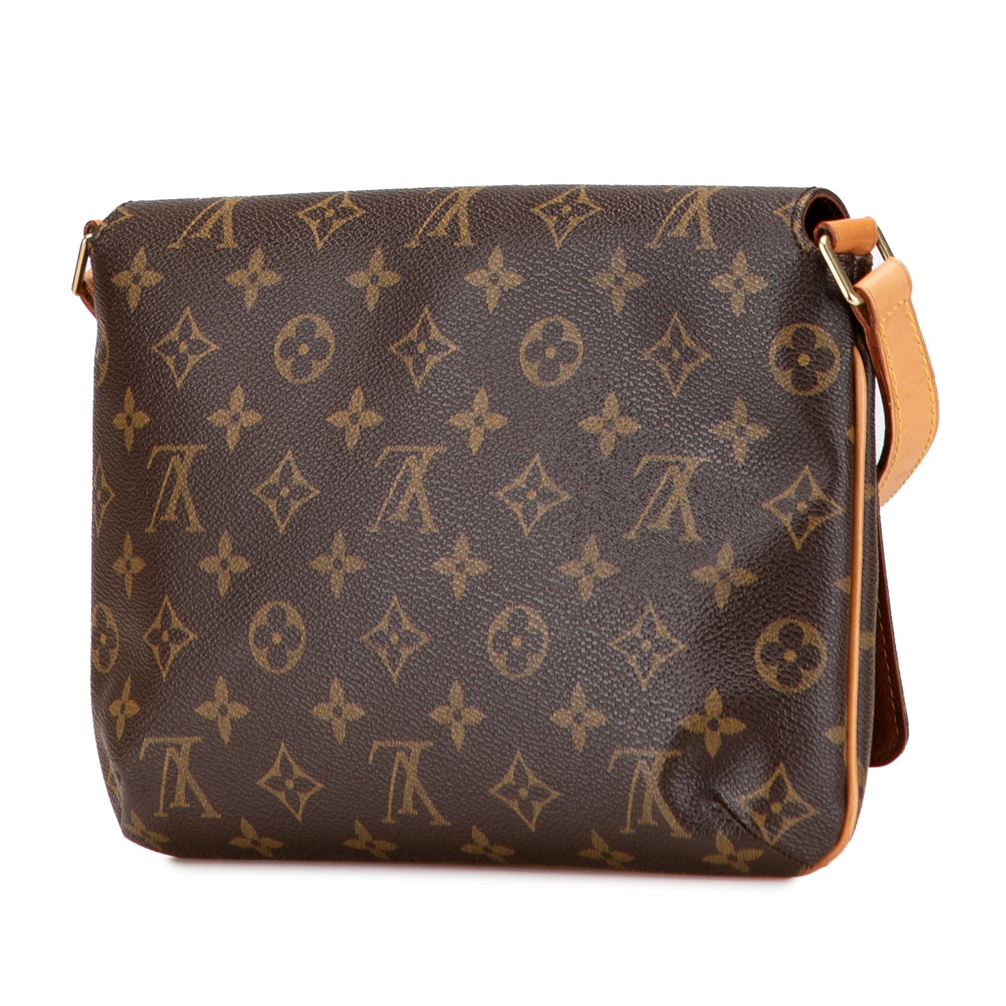 Brown Louis Vuitton Monogram Mtte Tango Short Strap Shoulder Bag