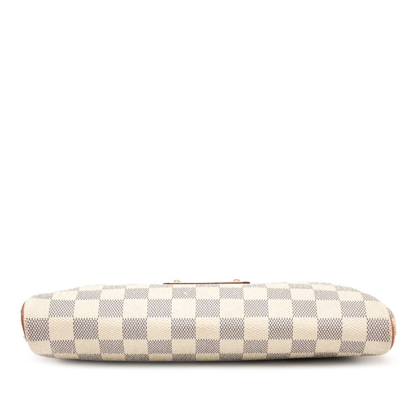 White Louis Vuitton Damier Azur Eva Satchel