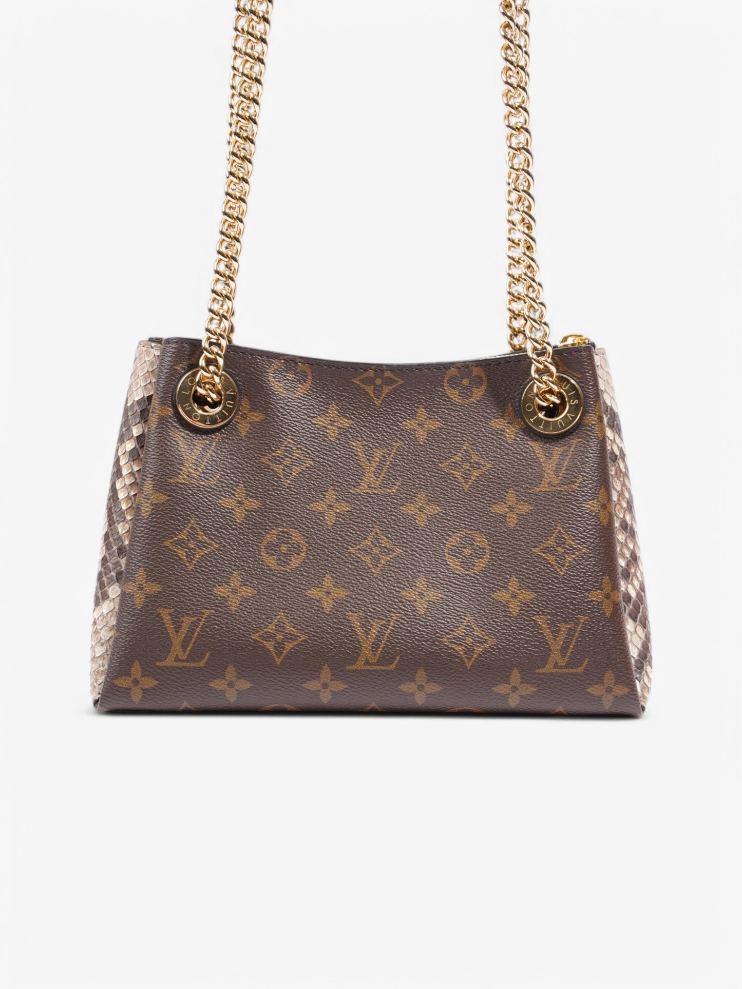 Louis Vuitton Surene Monogram / Python Coated Canvas BB