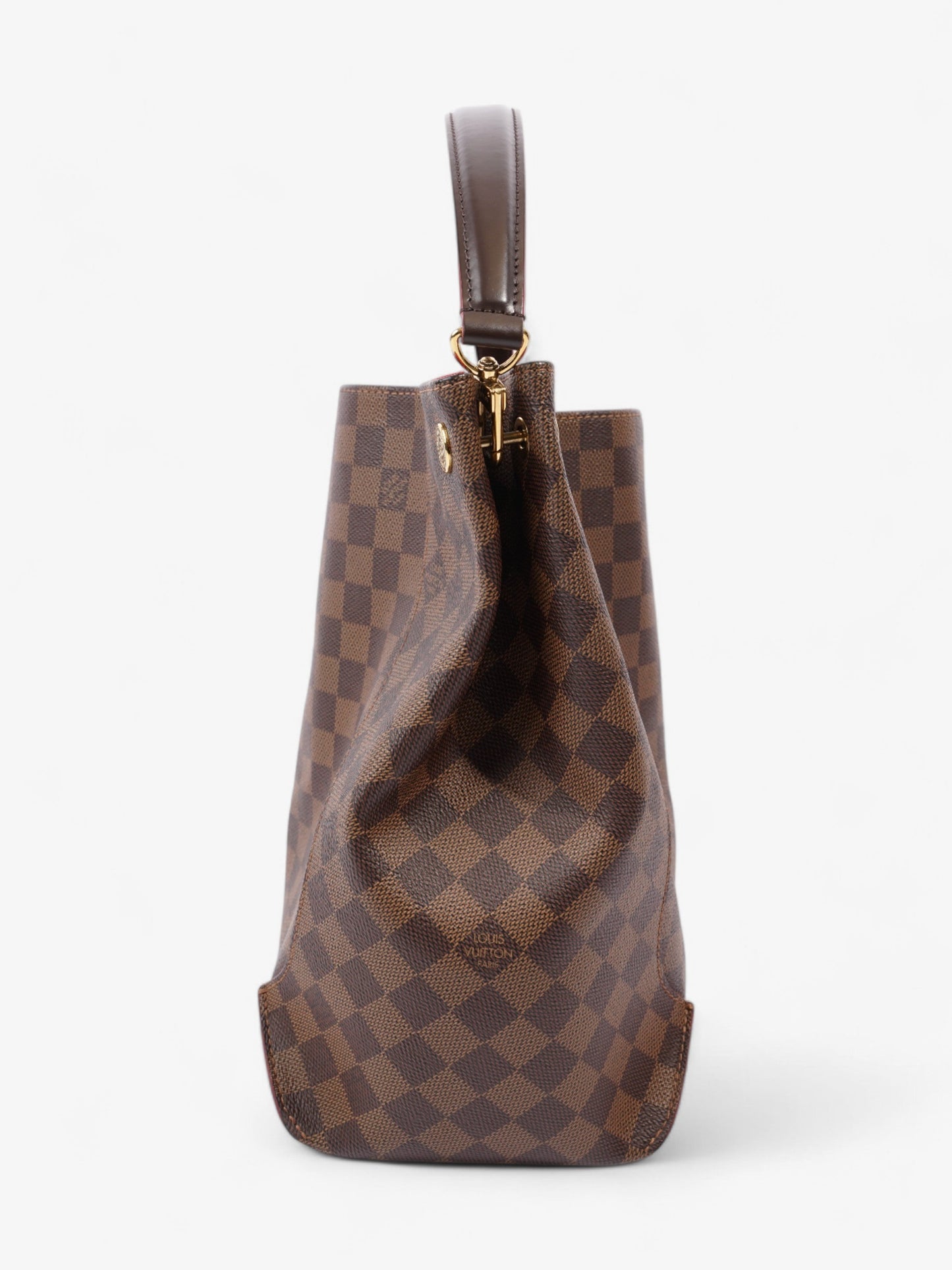 Louis Vuitton Caissa Damier Ebene Coated Canvas