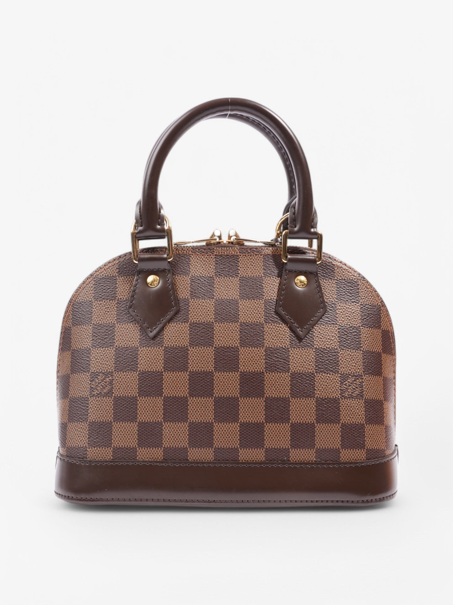 Louis Vuitton Alma Damier Ebene Coated Canvas BB
